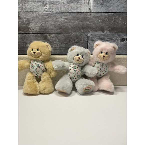 VTG Fisher Price 1998 MollyBerry,SaraBerry and BerryAnn‎ plush - Picture 1 of 12